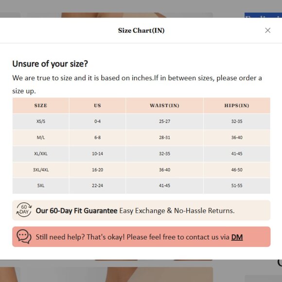 FeelinGirl Seamless Butt Lifter Shaping Shorts NWT - Picture 5 of 6